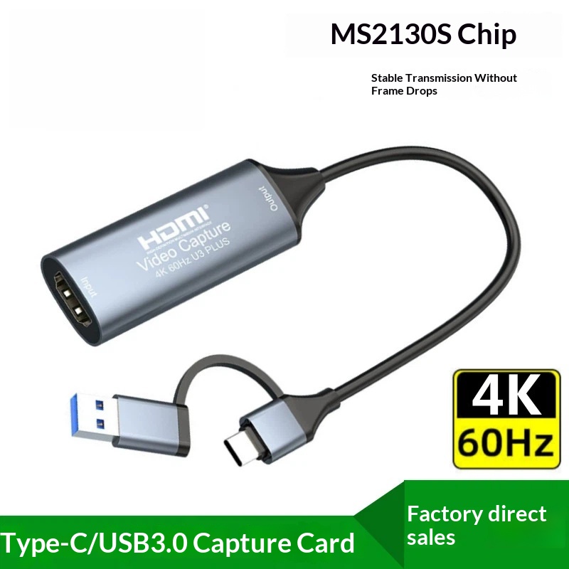 Pc Gaming Game - Kartu Pengambilan Video USB3.0 4K 60Hz