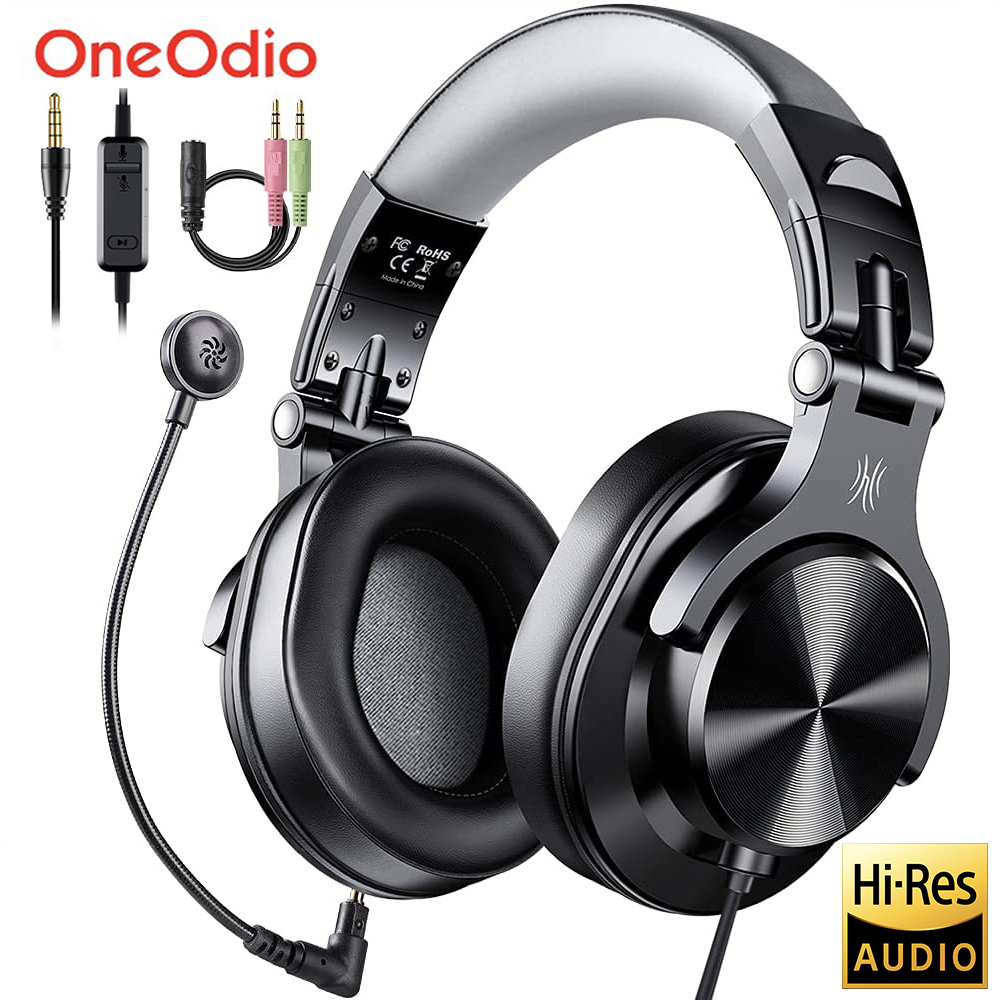 Pc Gaming Y Monitor - Oneodio A71D Headset Gaming Berkabel Gamer