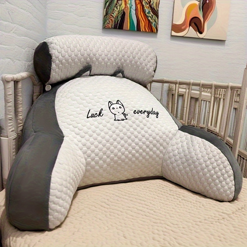 Gaming Chair Lumbar Pillow - 1 Buah Bantal Baca Dapat Disesuaikan-Bantal