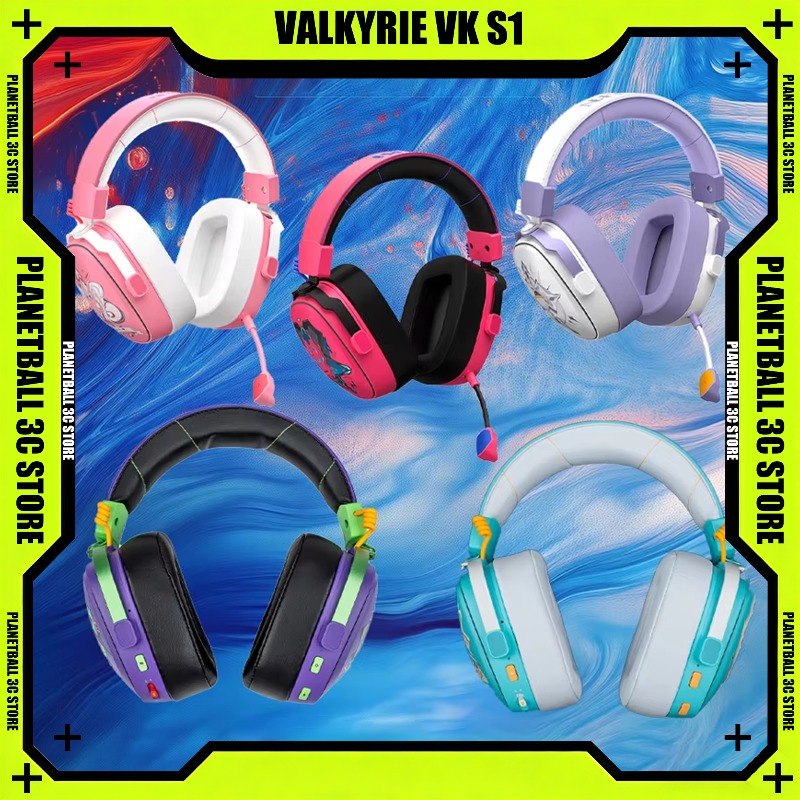 Pc Gaming Y Monitor - VALKYRIE VK S1 Headset Gaming Tri-mode