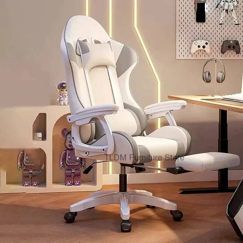 Gaming Chair Lumbar Pillow - Kursi Kantor Ergonomis dengan Sandaran Pinggang