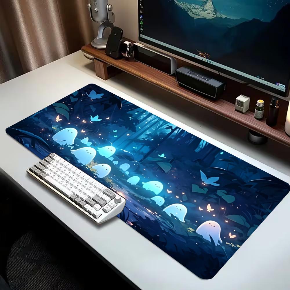 Anti-Ghosting Keyboard - Alas Mouse Gaming Motif Hutan Gelap