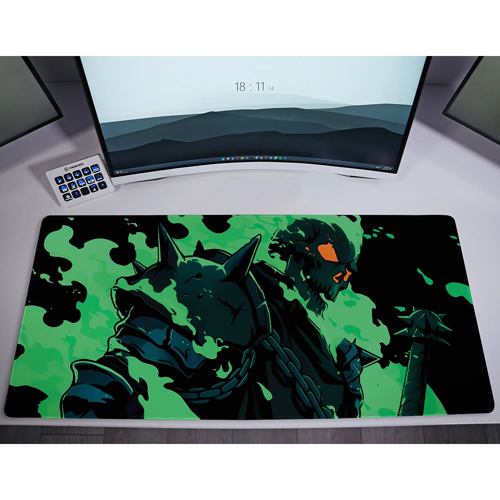 Anti-Ghosting Keyboard - Alas Mouse Ghost Rider Ukuran Besar