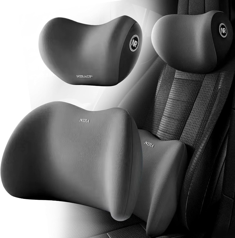 Gaming Chair Lumbar Pillow - Sandaran Kepala Mobil/Penopang Pinggang Bantal Leher