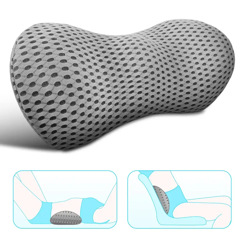 Gaming Chair Lumbar Pillow - Bantal Lumbar Busa Memori Ergonomis untuk
