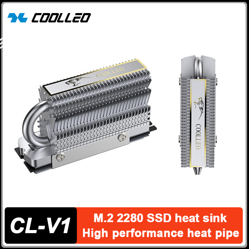M.2 Ssd Heatsink - Pendingin SSD COOLLEO CL-V1 M.2 Heatsink