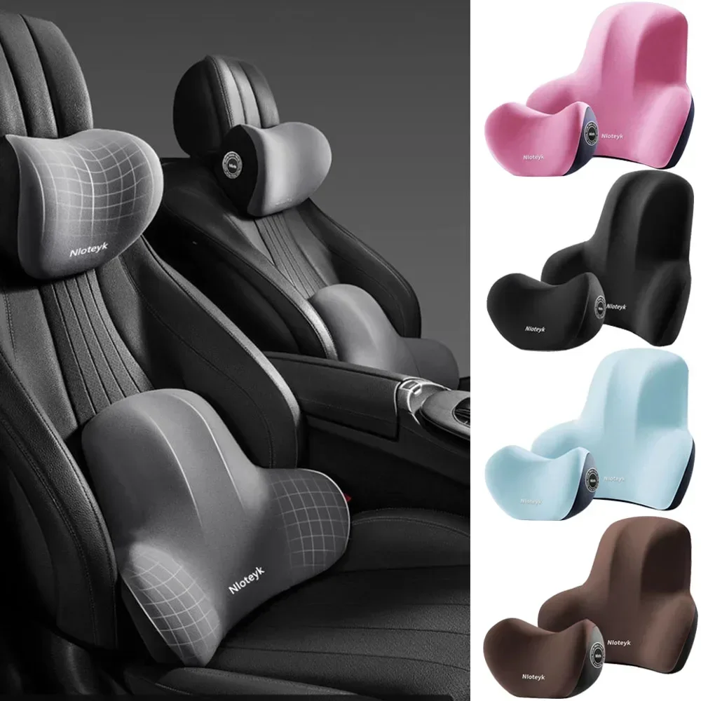 Gaming Chair Lumbar Pillow - Bantal Penyangga Punggung Memory Foam untuk