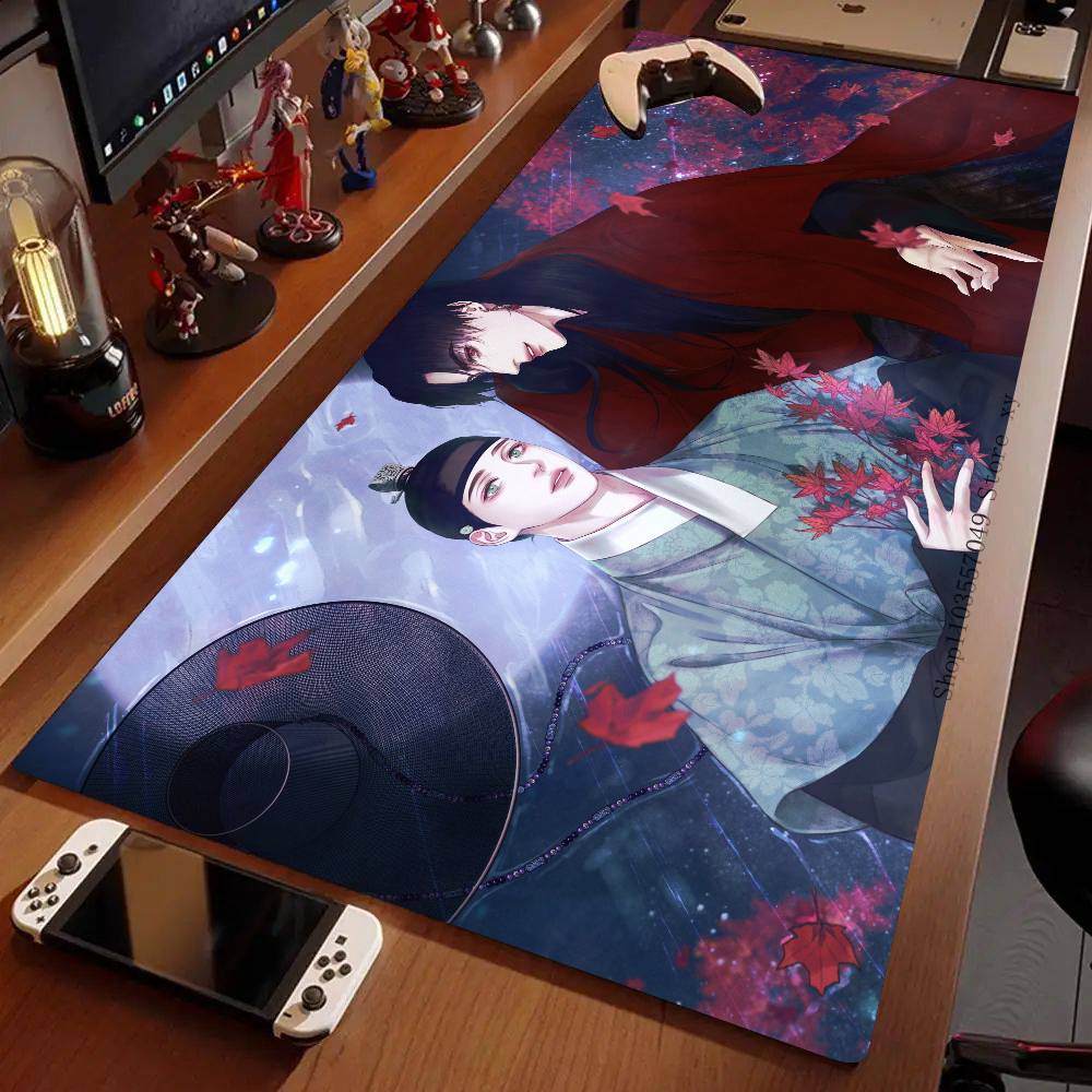 Anti-Ghosting Keyboard - Manga The Ghost N-Nocturne Mousepad Anti-selip