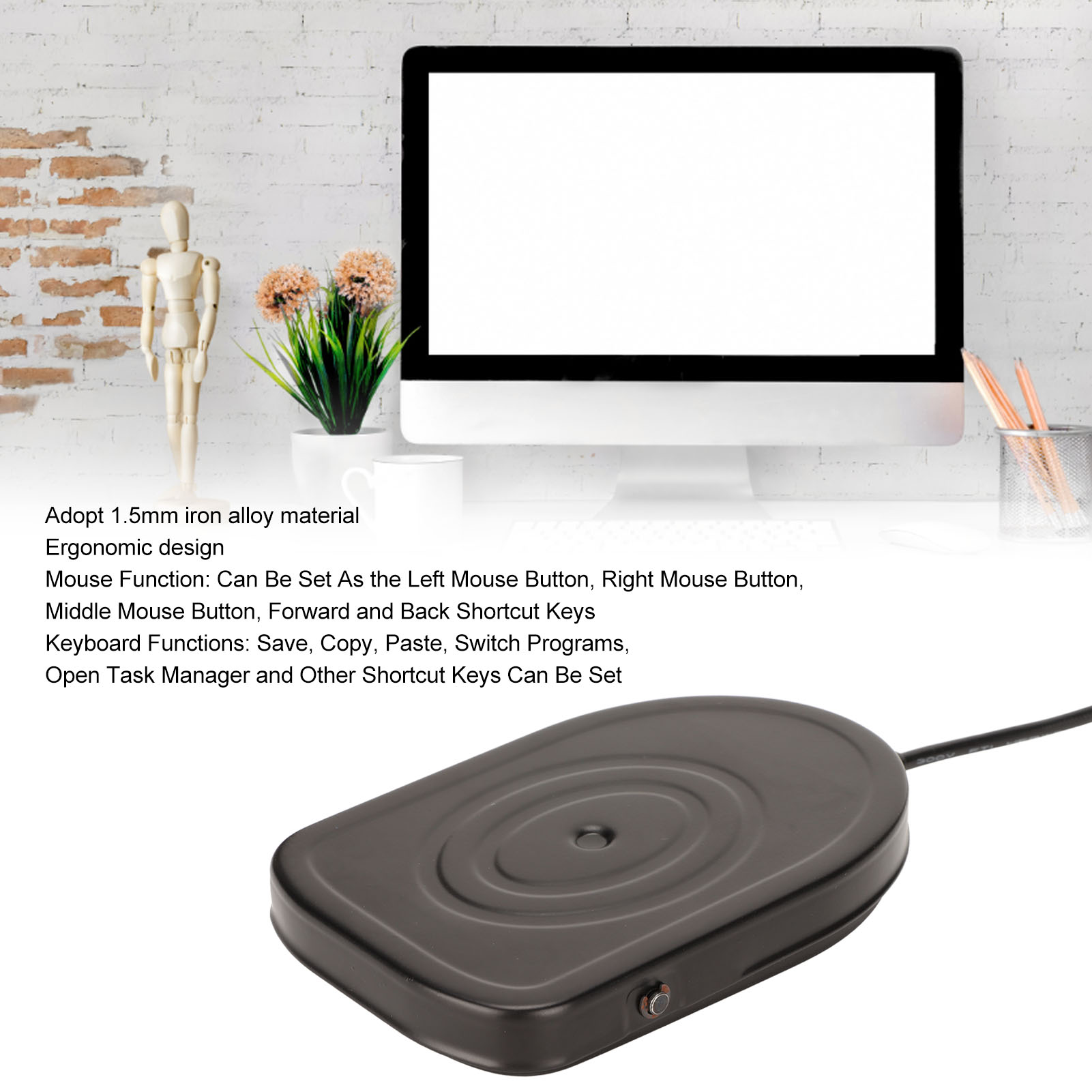 Pedal Kaki Gaming Multi Fungsi - Usb Foot Pedal Gaming ulasan dan harga