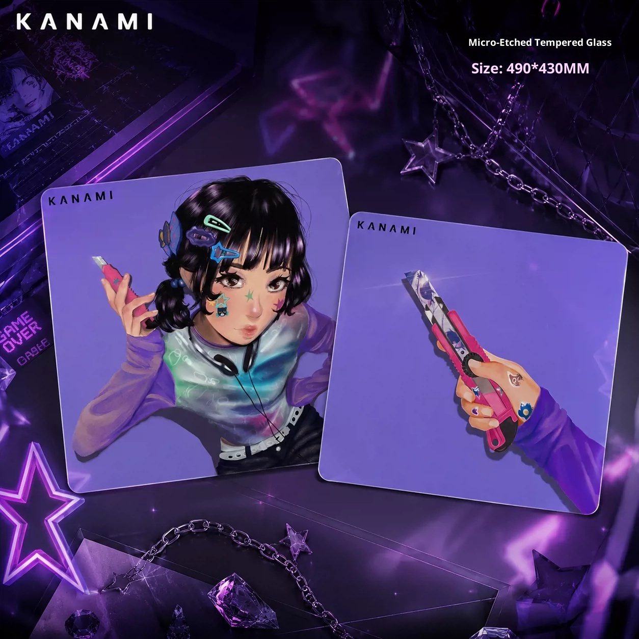 PAN Esports Kanami Nana Glass  - Pc Gaming Valorant ulasan dan harga