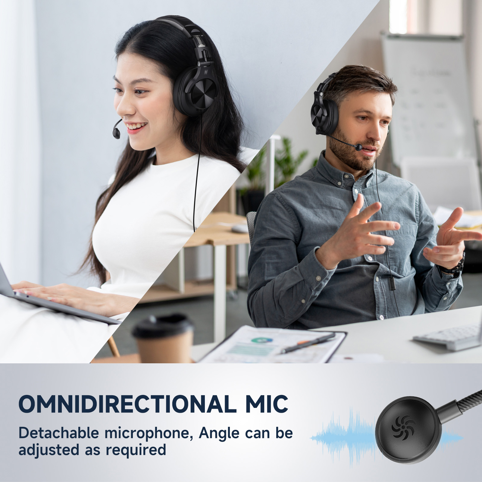 Oneodio A71D Headset game komp - Pc Gaming Y Monitor ulasan dan harga