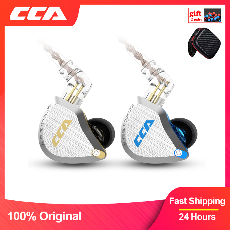 CCA C12 5BA + 1DD Headset In-E - Pc Gaming Y Monitor ulasan dan harga