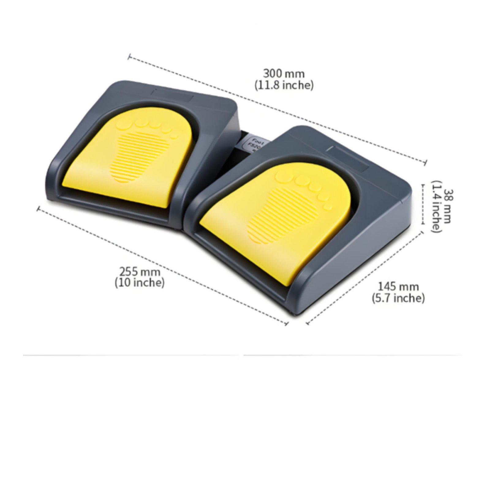 Pedal dengan Sakelar Ganda, Ka - Usb Foot Pedal Gaming ulasan dan harga