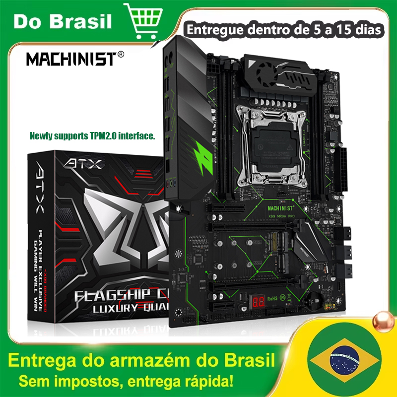 Motherboard MACHINIST MR9A PRO - Pc Gaming Xeon ulasan dan harga