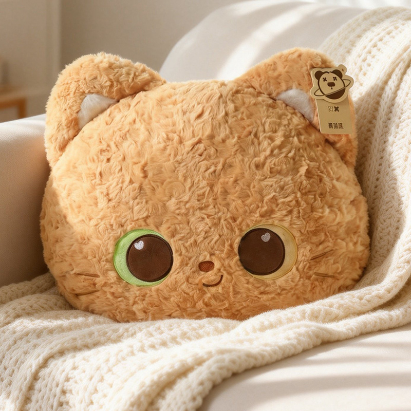 Bantal Lempar Kucing Boneka Ke - Gaming Chair Lumbar Pillow ulasan dan harga