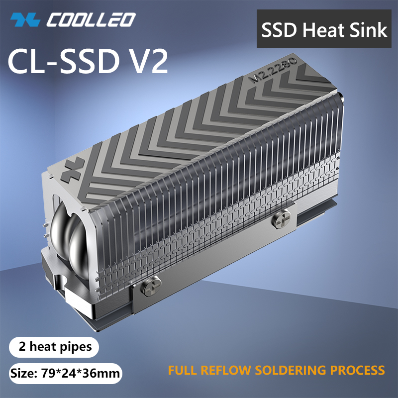 COOLLEO M.2 2280 NVMe SSD Heat - M.2 Ssd Heatsink ulasan dan harga