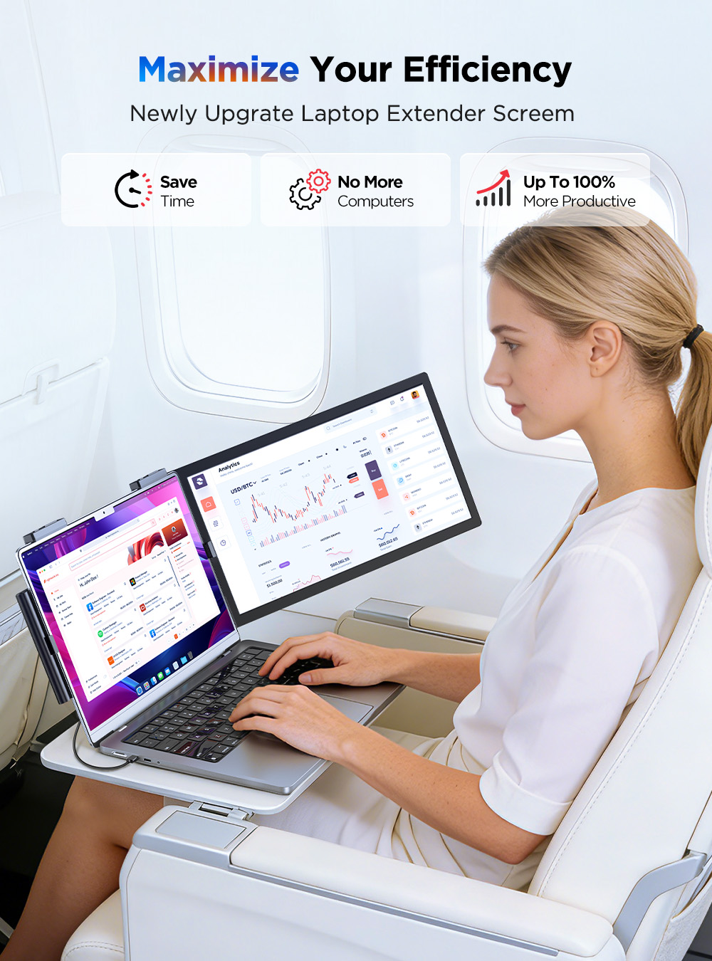 UPERFECT Monitor Portabel 14'' - Pc Gaming Y Monitor ulasan dan harga