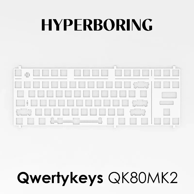 QK80MK2 Pelat Pemosisian Keybo - Pc Gaming Custom ulasan dan harga