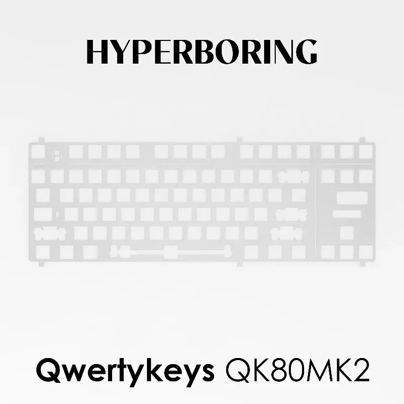 QK80MK2 Pelat Pemosisian Keybo - Pc Gaming Custom ulasan dan harga