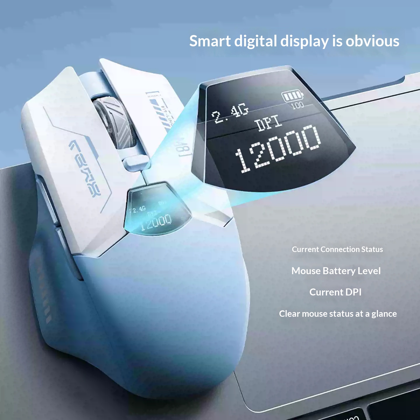 LINGBAO M8 Mouse Gaming Nirkab - Pc Gaming Valorant ulasan dan harga