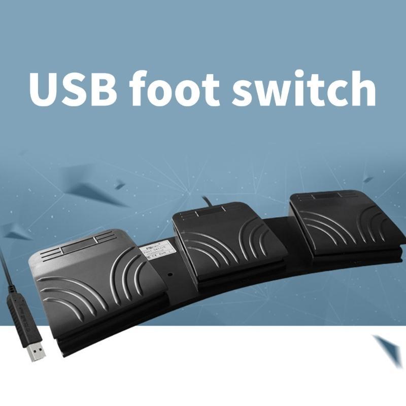 Pedal USB Y1UB Dengan Makro ya - Usb Foot Pedal Gaming ulasan dan harga