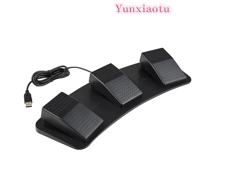Sakelar Kaki 3-Pedal USB yang  - Usb Foot Pedal Gaming ulasan dan harga