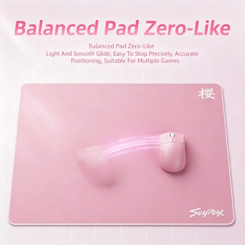 Scyrox Sakura Zero-Like Balanc - Pc Gaming Cs2 ulasan dan harga