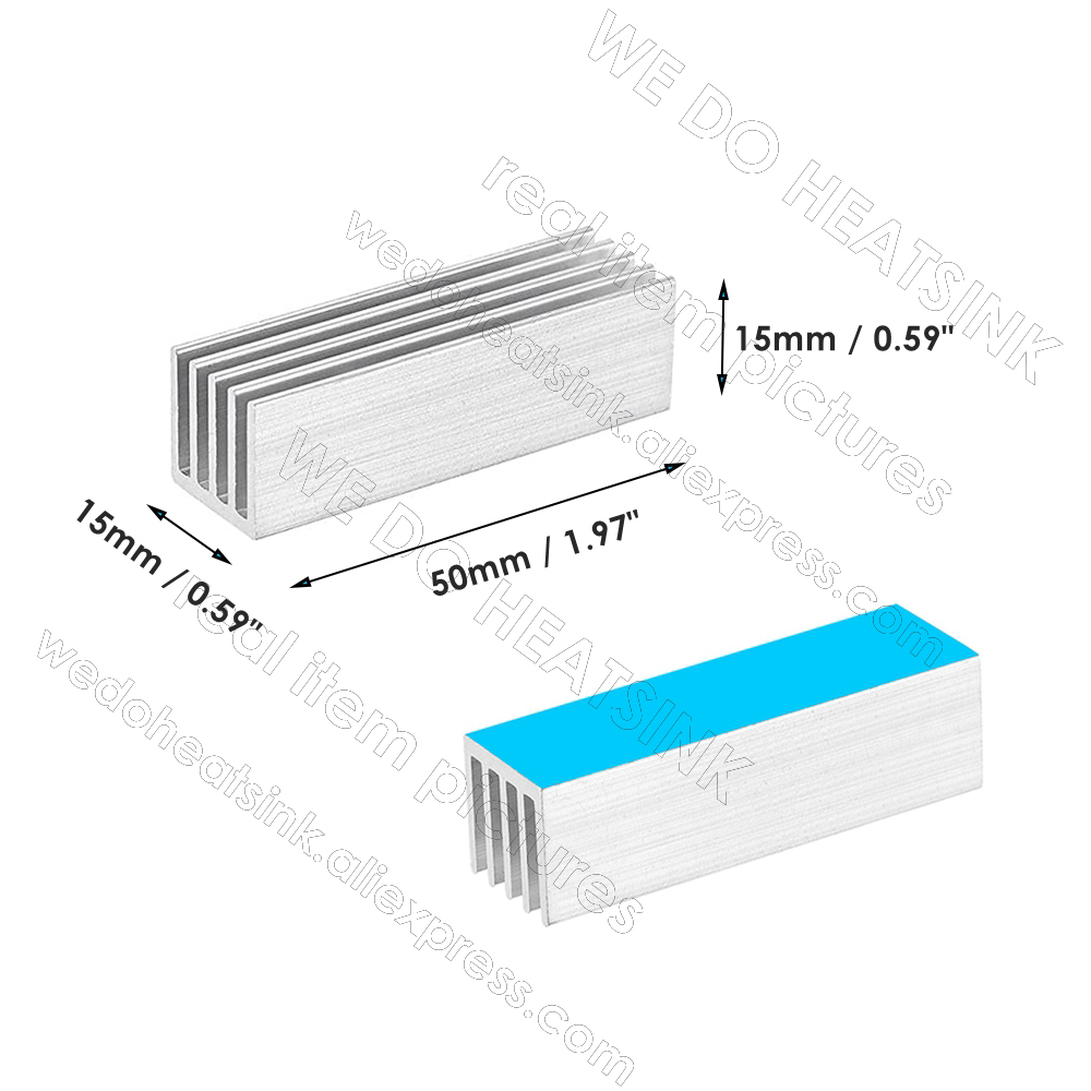 Gratis Ongkir 5 Buah 50X15X15M - M.2 Ssd Heatsink ulasan dan harga