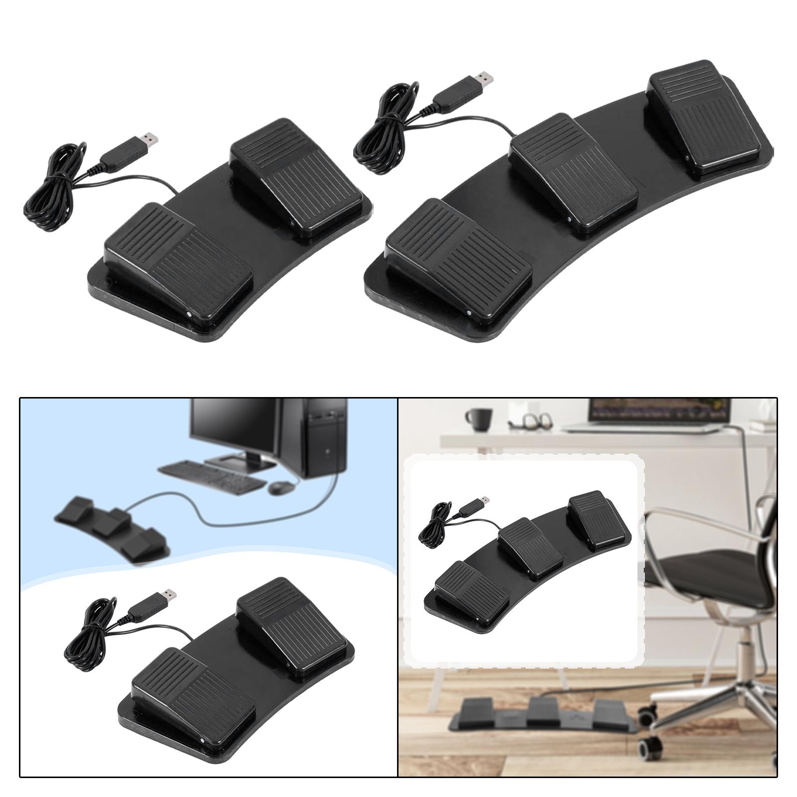 Sakelar Pedal Kaki USB Alat Pe - Usb Foot Pedal Gaming ulasan dan harga