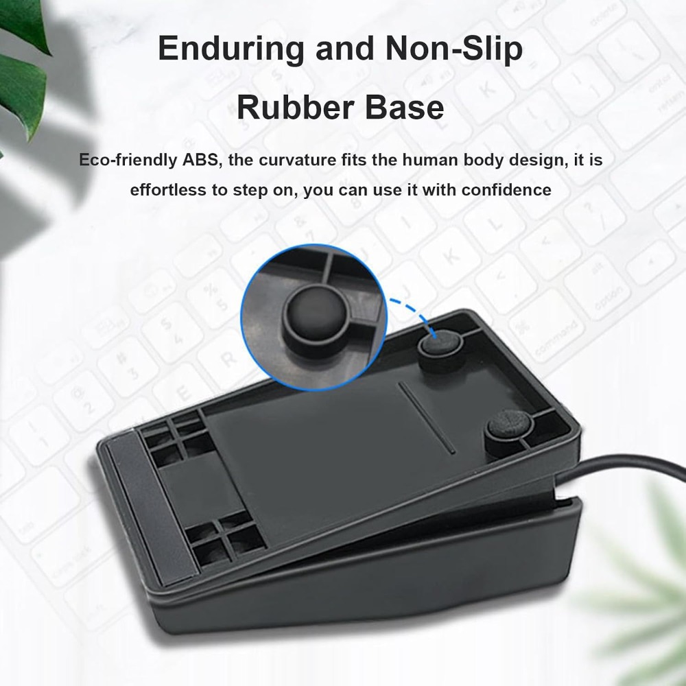 Pedal Kaki USB Ergonomis, Satu - Usb Foot Pedal Gaming ulasan dan harga