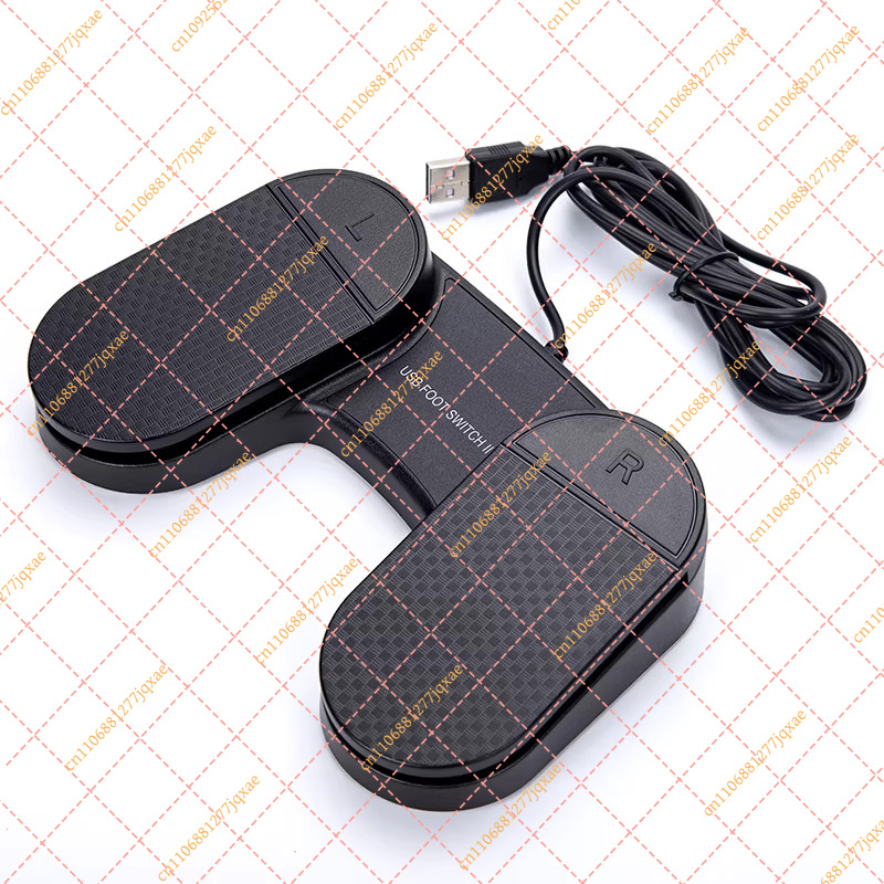 Pengontrol Pedal Kaki Logam US - Usb Foot Pedal Gaming ulasan dan harga