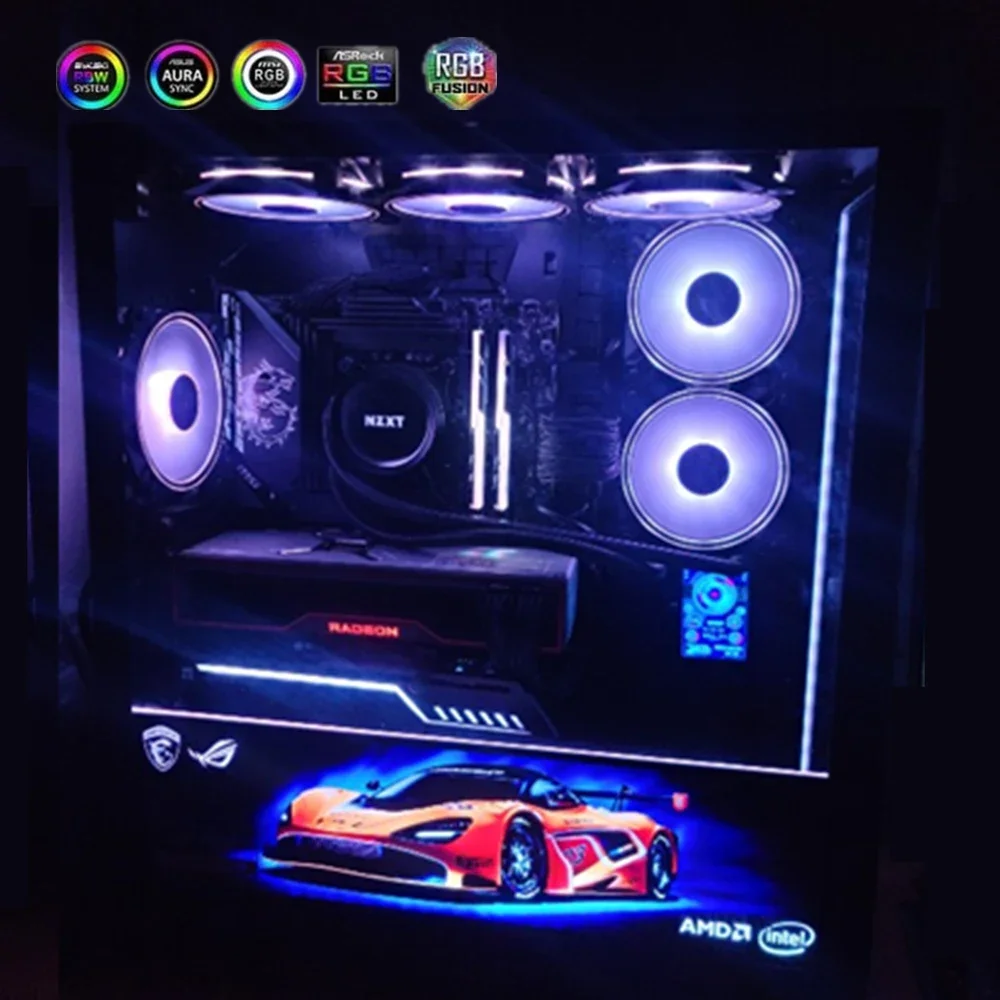 Panel Pencahayaan RGB DIY untu - Pc Gaming Custom ulasan dan harga