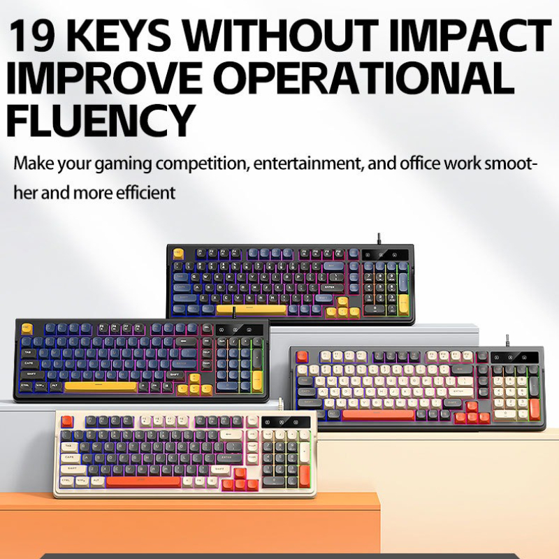 Keyboard Gaming Kabel T13 Baru - Anti-Ghosting Keyboard ulasan dan harga