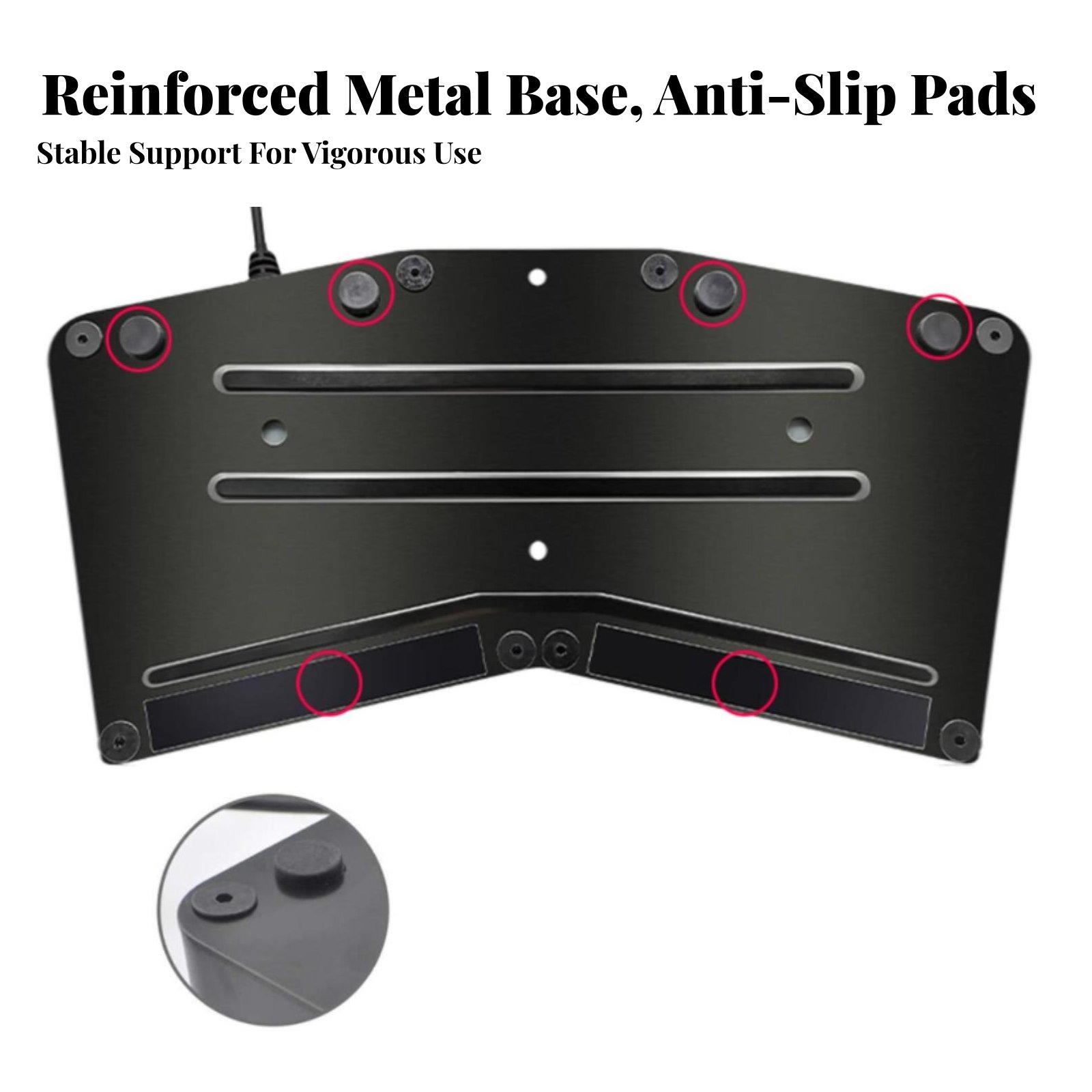 Pedal Kaki USB dengan Alas Log - Usb Foot Pedal Gaming ulasan dan harga