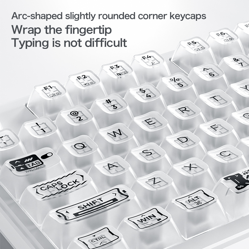 Keyboard Transparan RGB Berkab - Anti-Ghosting Keyboard ulasan dan harga
