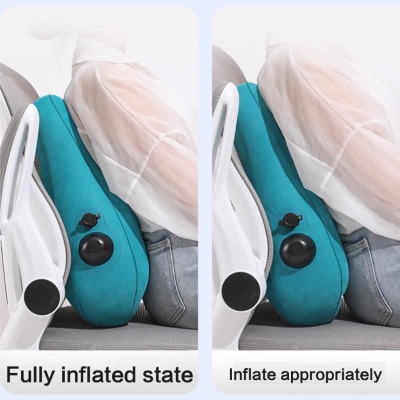 QX2E Bantal Perjalanan Ergonom - Gaming Chair Lumbar Pillow ulasan dan harga