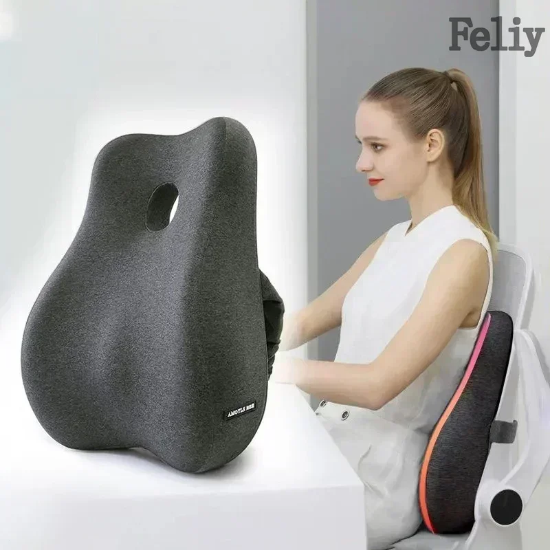 Set bantal kursi mobil busa me - Gaming Chair Lumbar Pillow ulasan dan harga