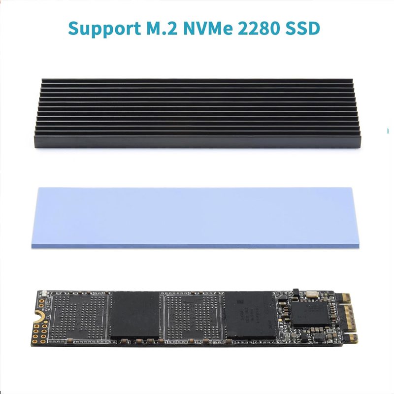 PCIe NVMe M.2 2280 SSD heatsin - M.2 Ssd Heatsink ulasan dan harga