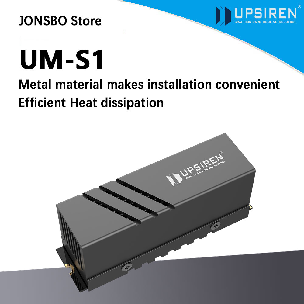 UPSIREN UM-S1 2280 Black SSD H - M.2 Ssd Heatsink ulasan dan harga
